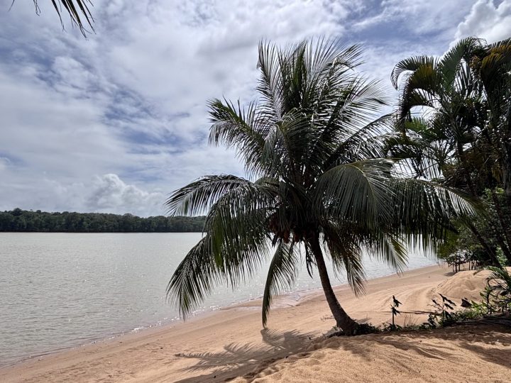 Waiting for the boat to Seliba in Suriname