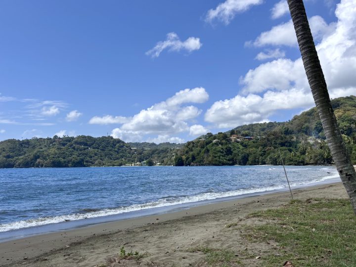 King's Bay Beach on the eastern side of Tobago