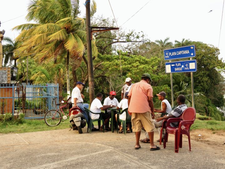 Local street scene in Livingston Guatemala
